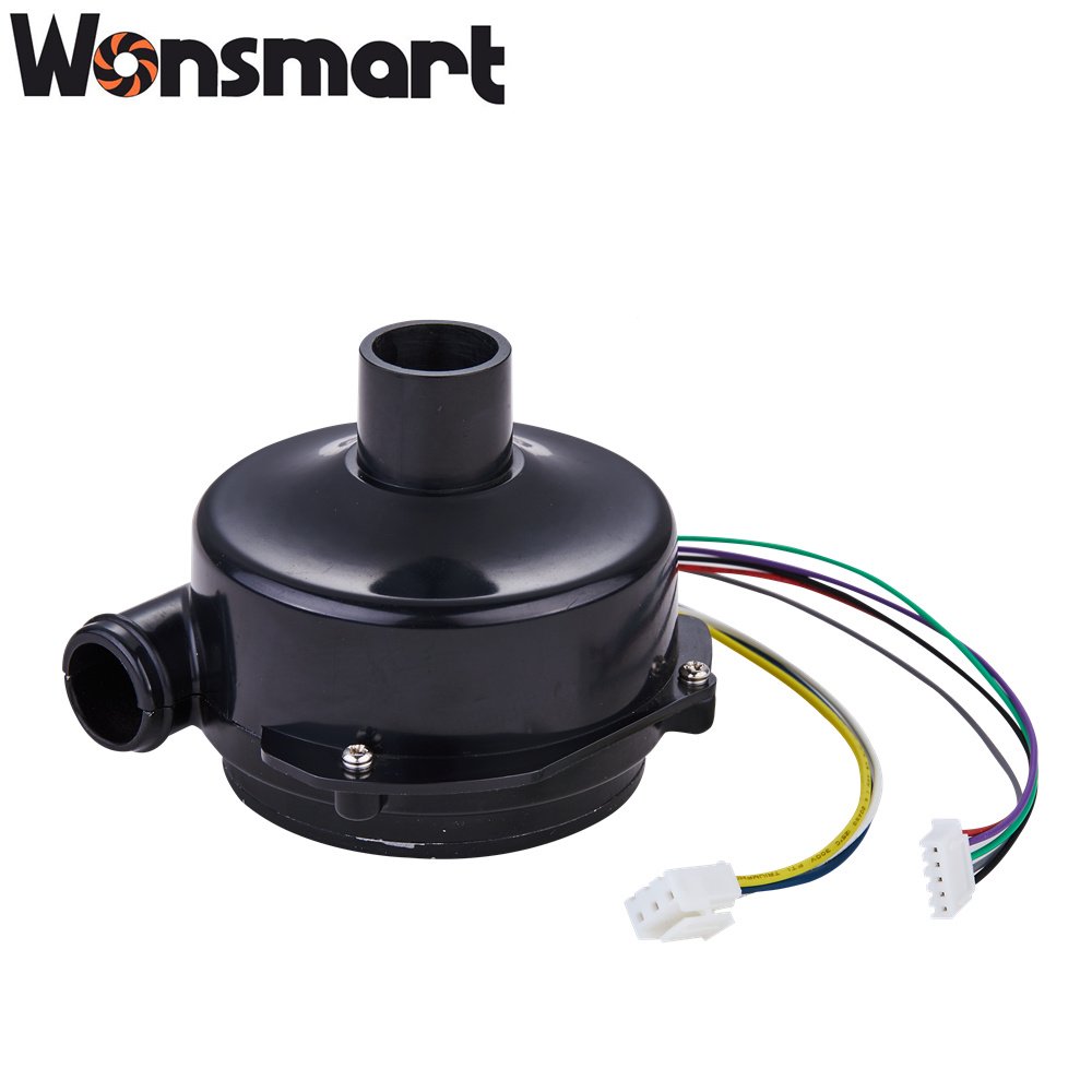 80mm High Speed 28CFM air Flow Aluminum Impeller Electric Heater Centrifugal Micro Dc air Blower Fan Industry Use 24V Low Price